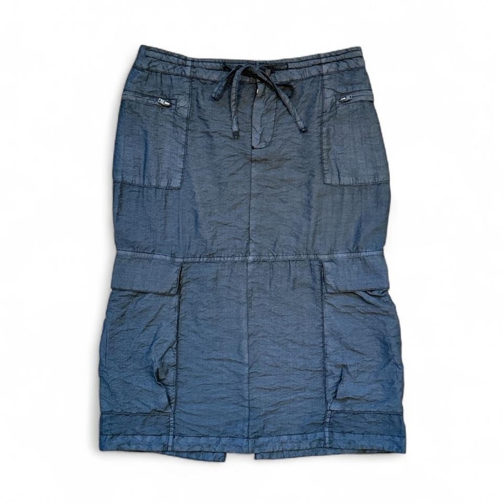 Free People charcoal cargo pencil skirt